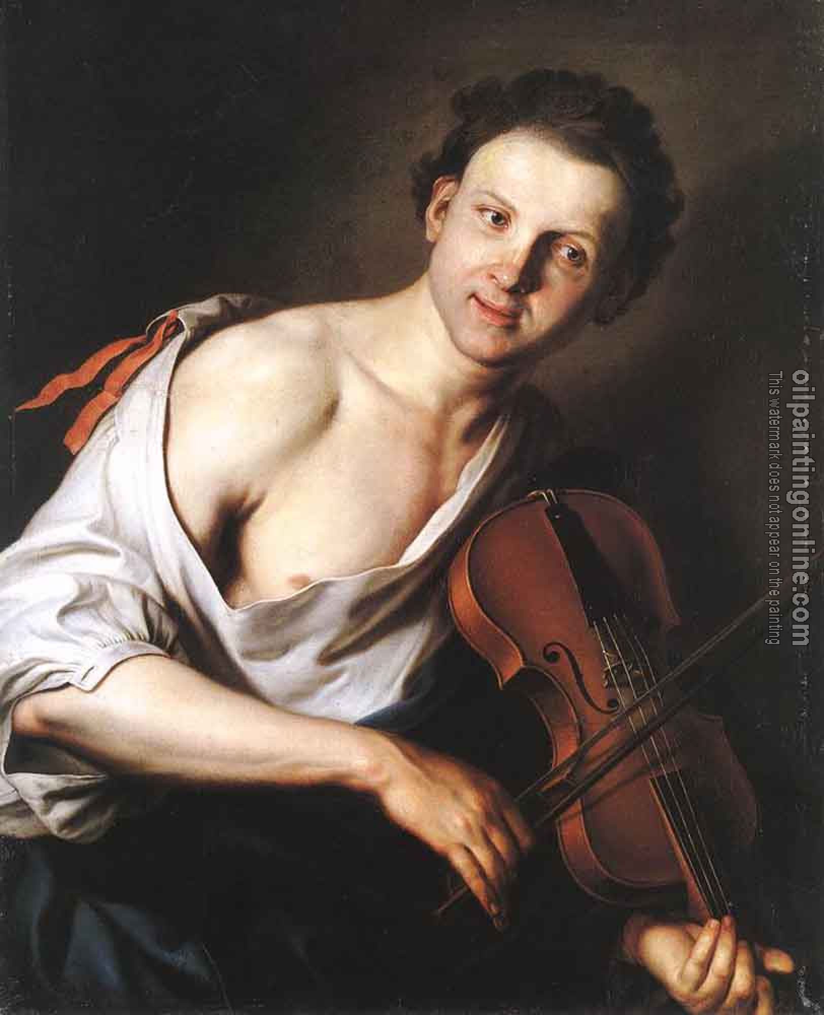 Jan Kupecky - Young Man With A Violin